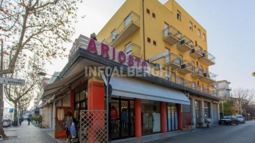 Hotel Ariosto Rímini Exterior foto
